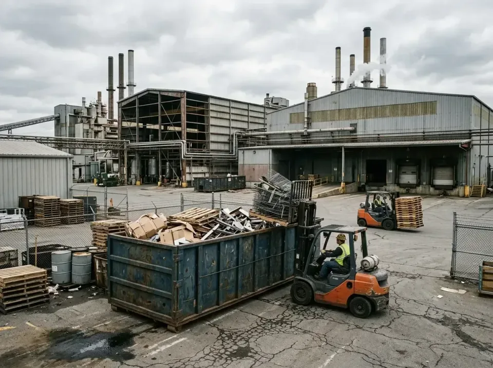 industrial-factory-scrap-conta-003 — frequently asked questions, Cheap Roll-off Dumpster Rentals in Monee, IL